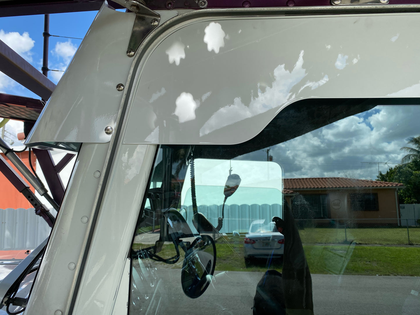 MARCO DE VENTANILLA DE PUERTA PETERBILT ALBT PARA PINTAR