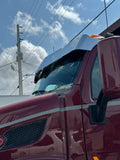 Peterbilt Kenworth Day Cab 12" Drop Visor With 3/4" LEDs