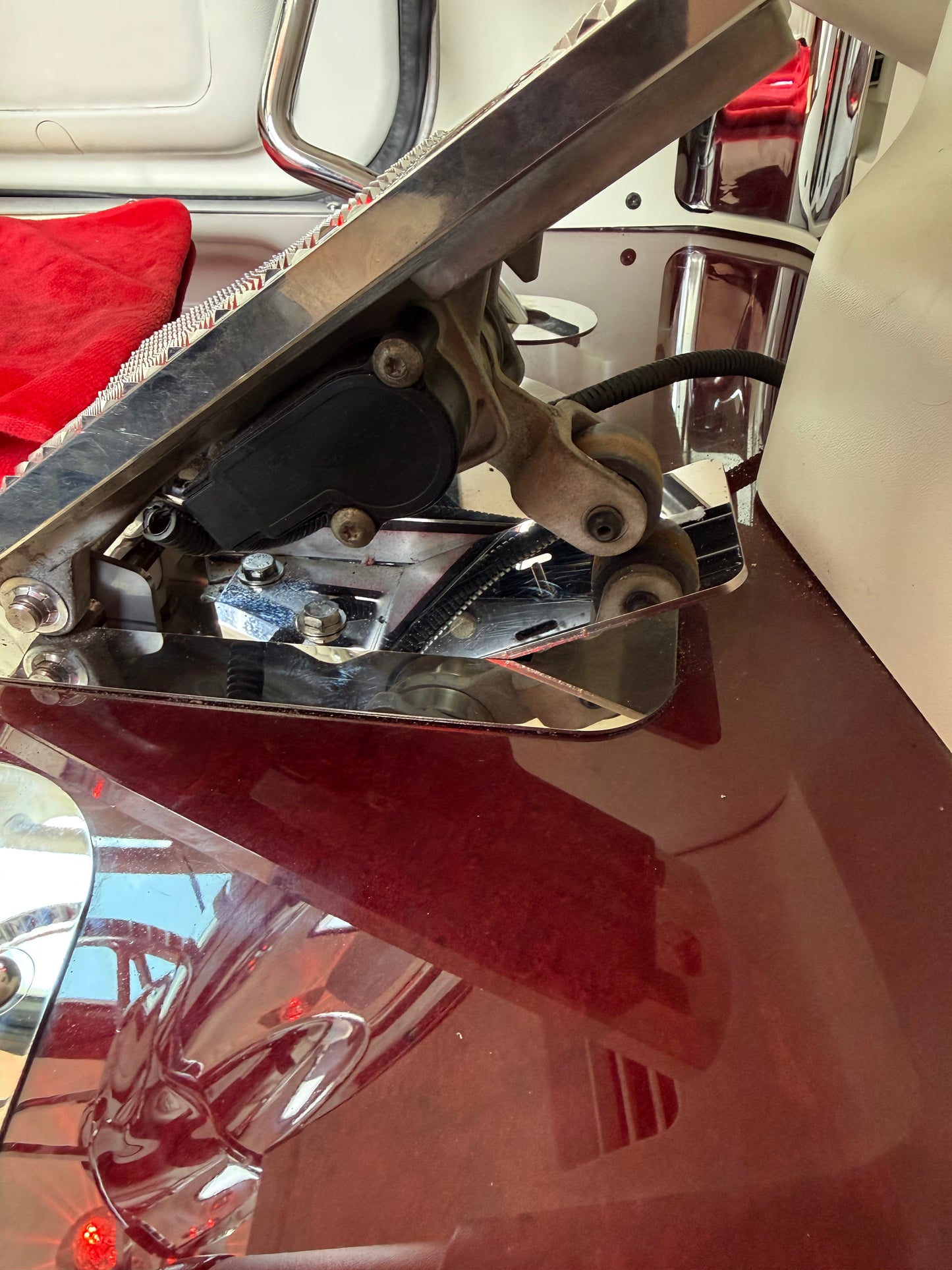 Peterbilt Heavy Duty Stainless Steel Accelerator Bracket