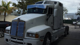 Kenworth Bowtie Visor W/6 Hidden LED's - T600, T660, 6800, W900