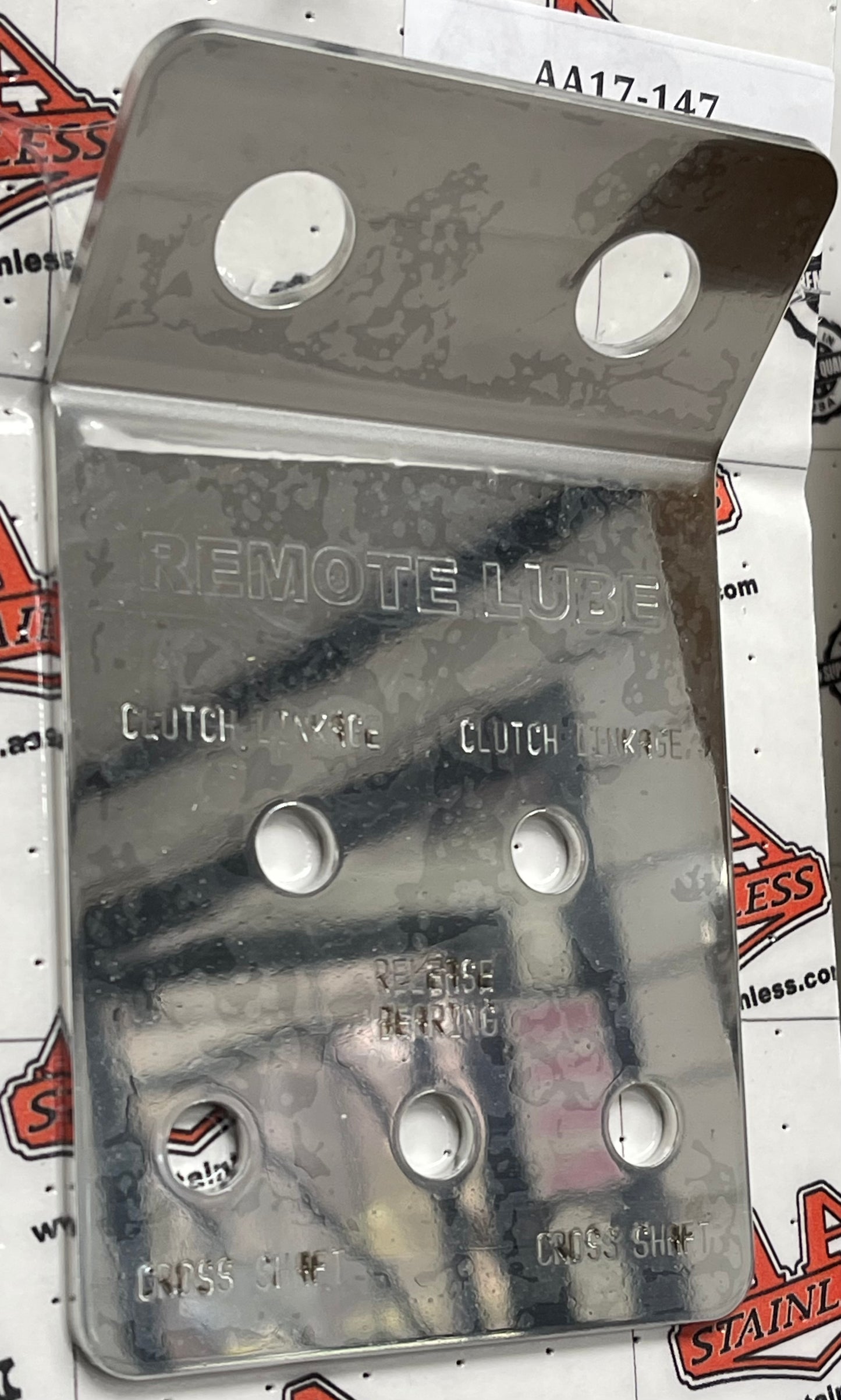 SOPORTE REMOTO DE LUBRICACIÓN ACERO INOXIDABLE
