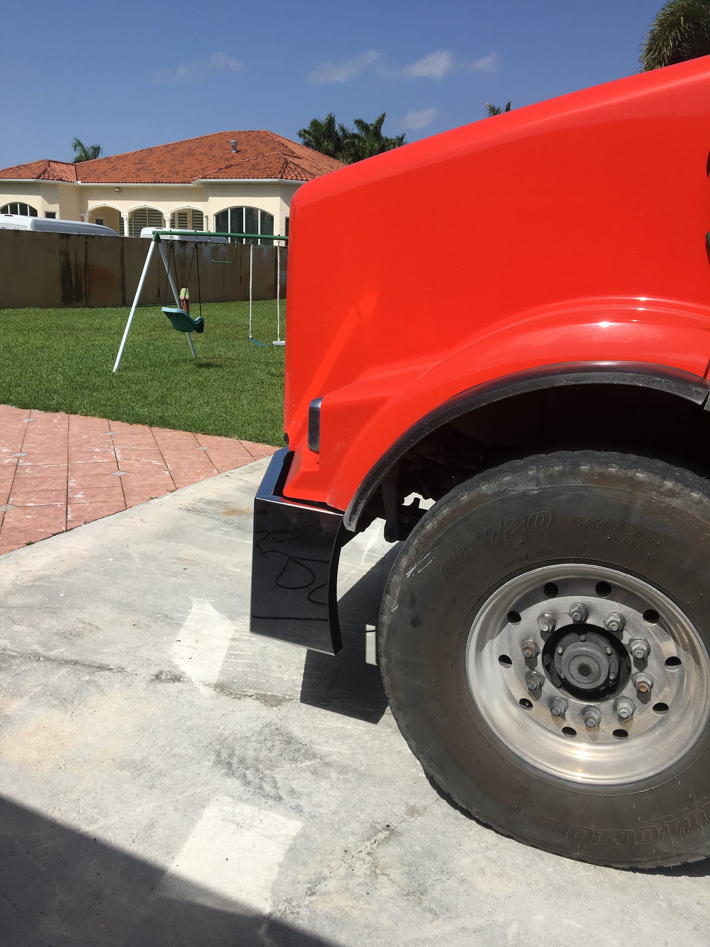 Parachoques envolvente Kenworth T800