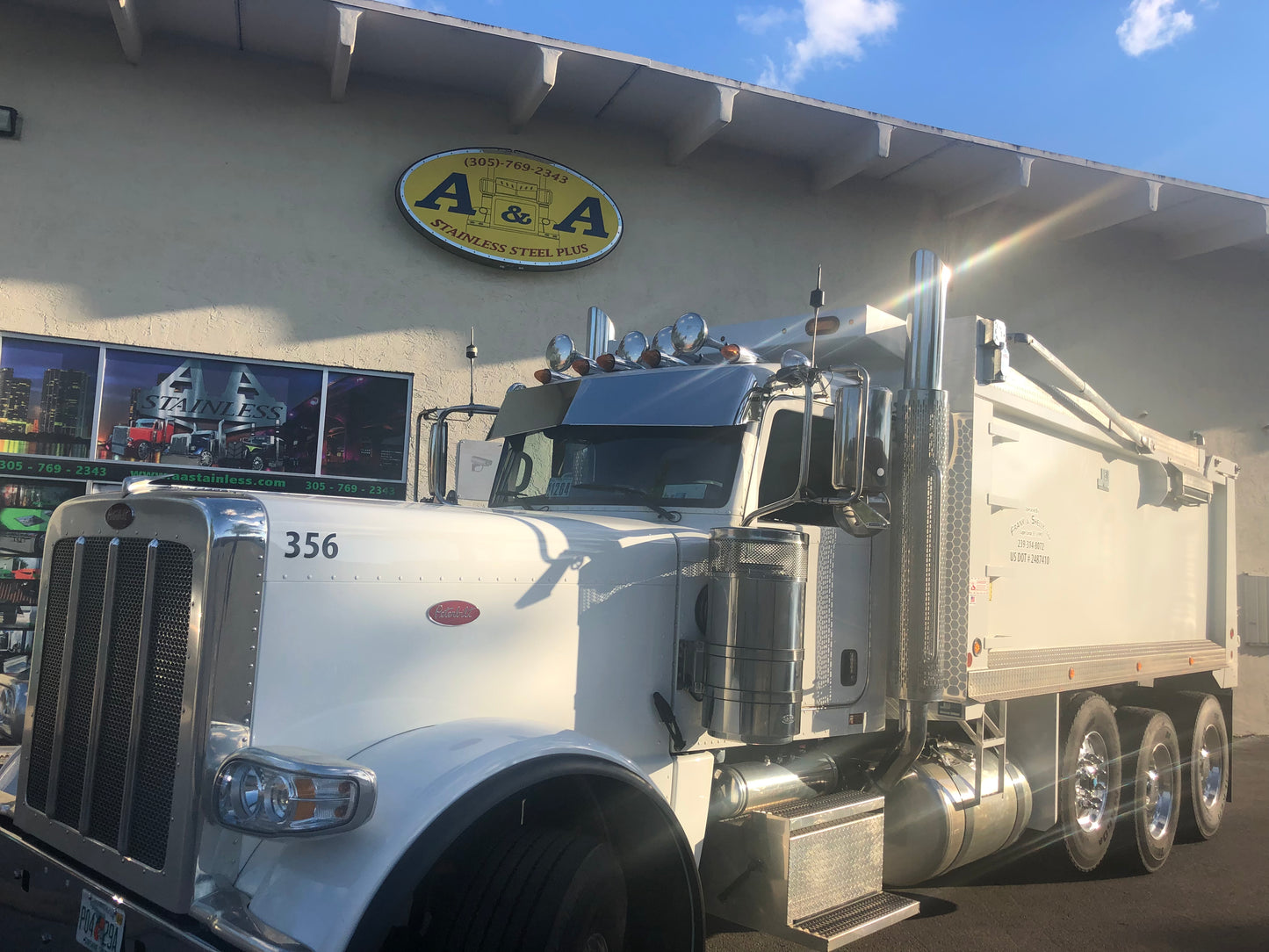 Visera Peterbilt 389 Bowtie de 12 a 10 pulgadas para parabrisas panorámico