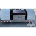 T-BUMPER UNIVERSAL 19" WITH 8 WATERMELONS & BEZELS - REAR - KW