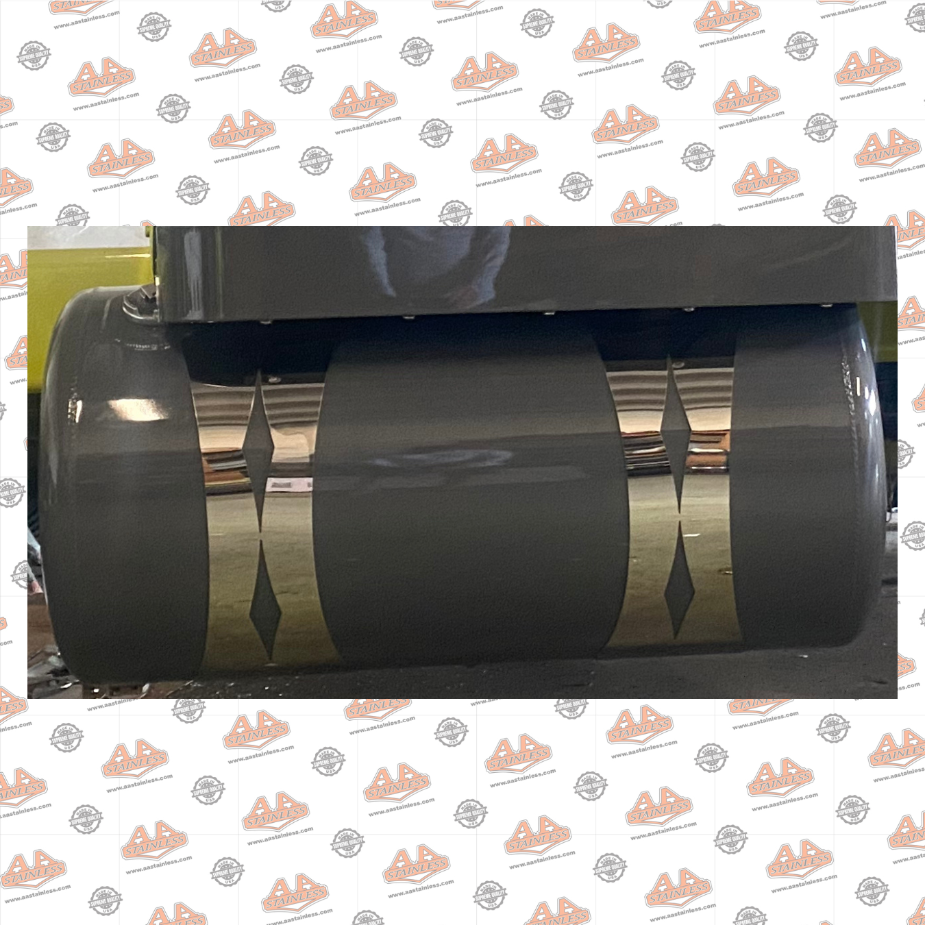 NUEVAS CORREAS PARA TANQUE DE COMBUSTIBLE DISEÑO DIAMANTE CON TORNILLOS - PETERBILT