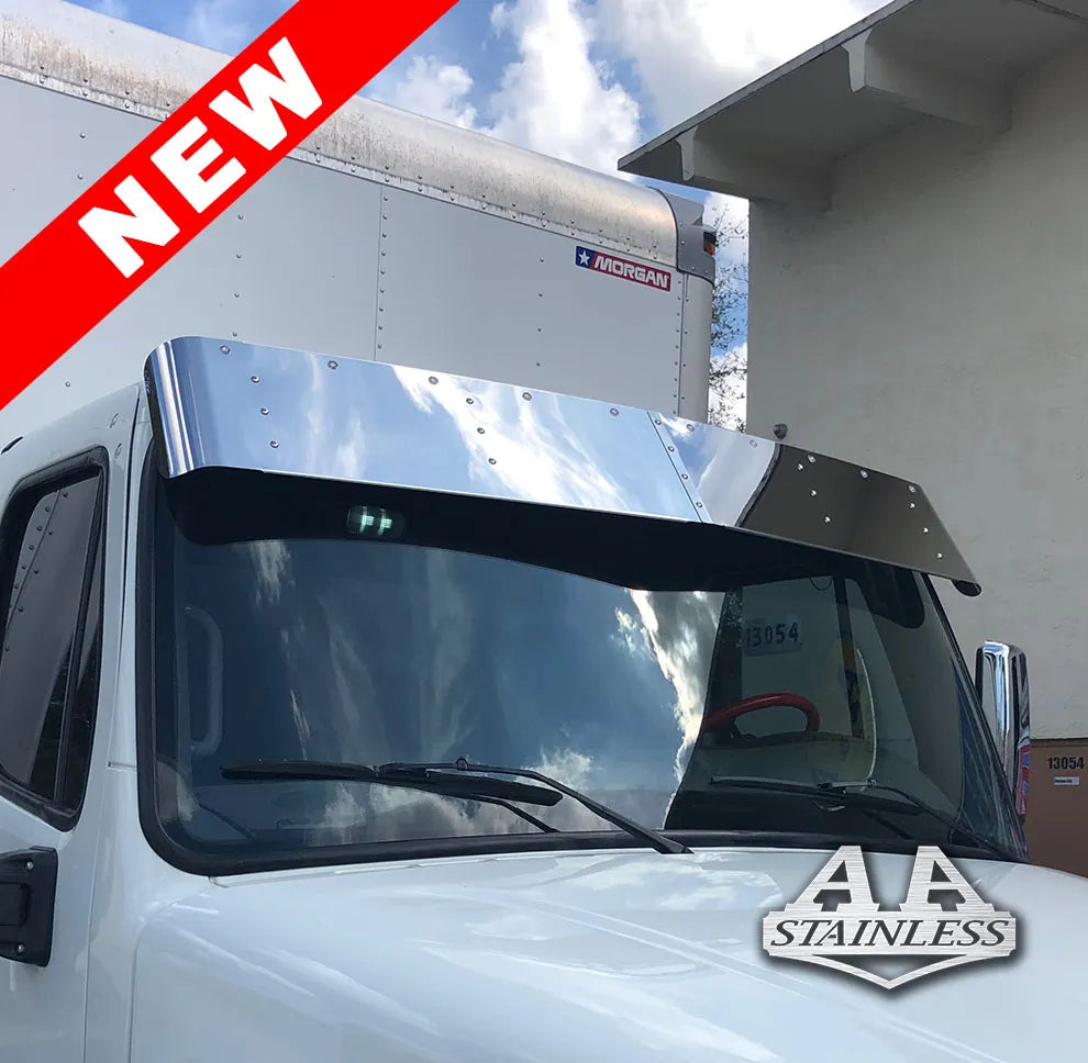 Visera Freightliner M2 con luces LED de 10 3/4"