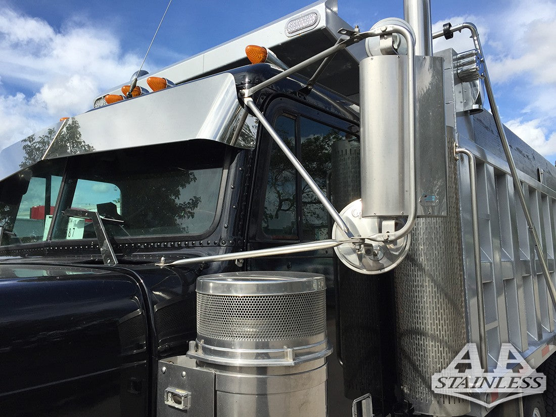 Visera pajarita Freightliner Classic de 13" X 8.5"
