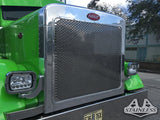 Peterbilt 379 Extended hood Brick punched grille