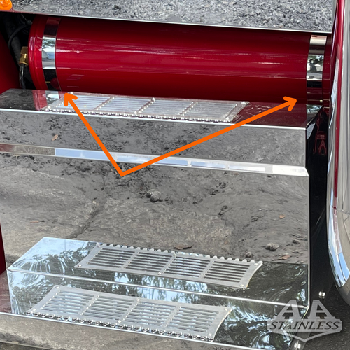 Air Cleaner & Air Tank Straps