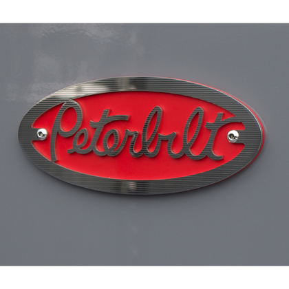 NEW PETERBILT OVAL LOGO CUT-OUT
