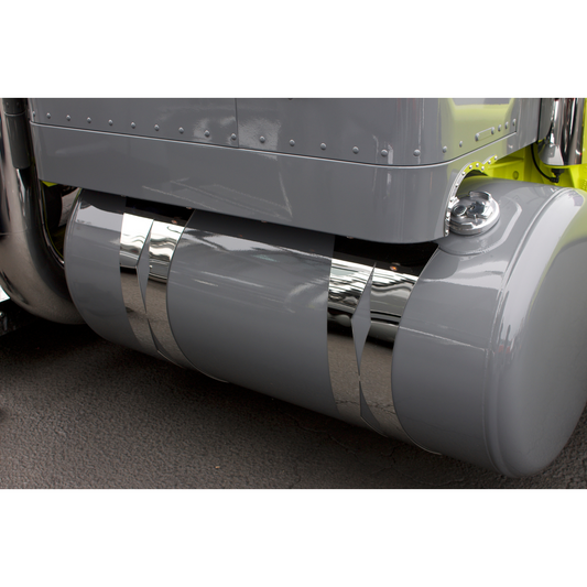 NUEVAS CORREAS PARA TANQUE DE COMBUSTIBLE DISEÑO DIAMANTE CON TORNILLOS - PETERBILT