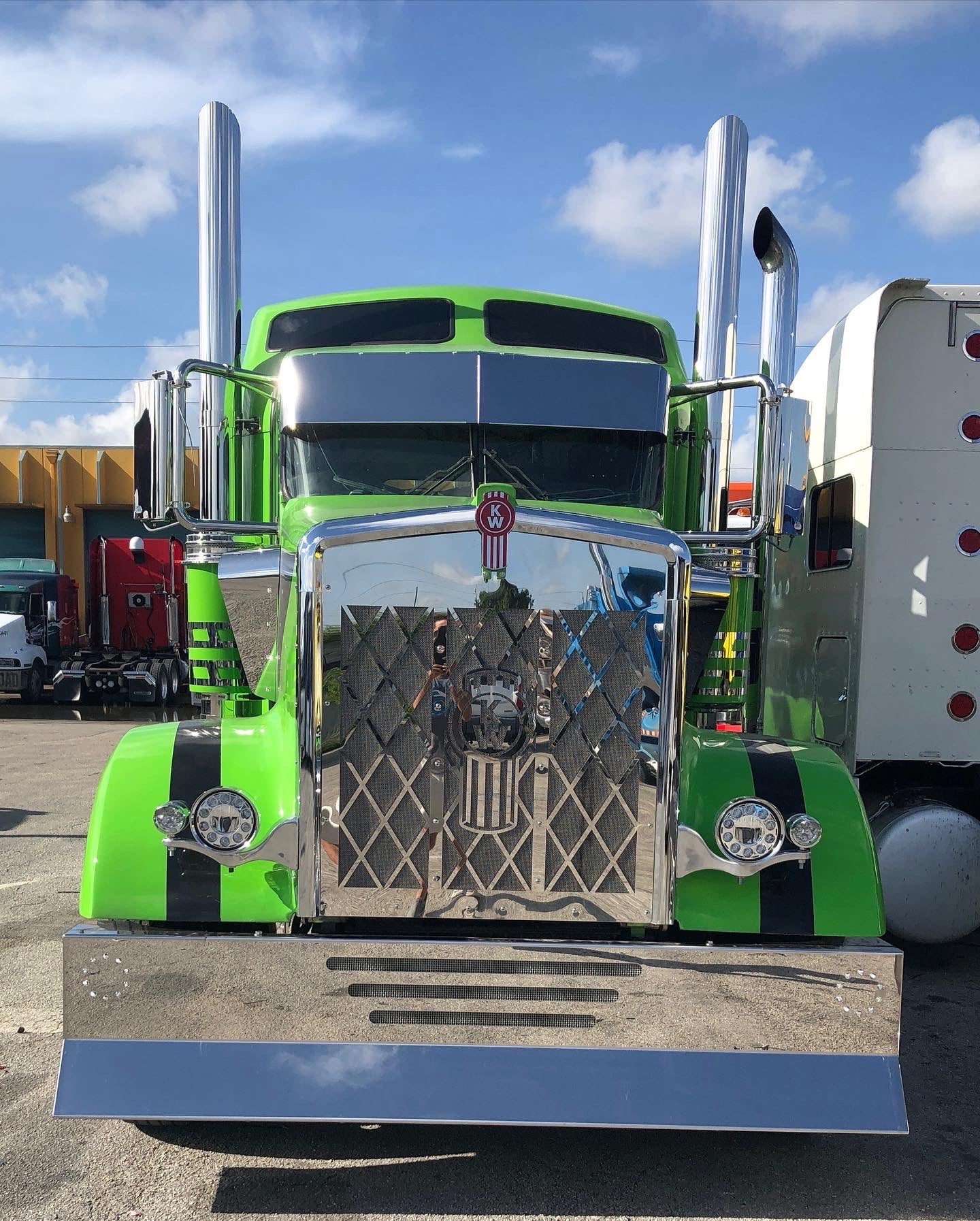 CADENAS DE CORREA DE FILTRO DE AIRE - KENWORTH