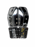 Universal Chrome Mirror Mounting Kit