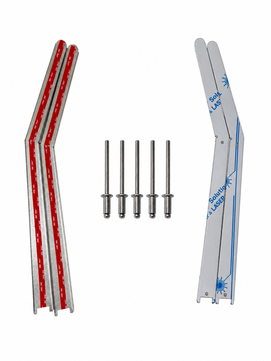 WIPER COVERS STAINLESS STEEL - PETERBILT 579