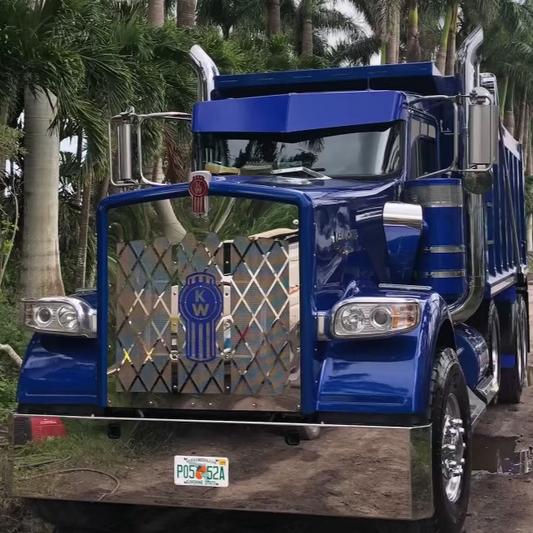 Parachoques Kenworth W900 con 11 LED ocultos (1 línea)