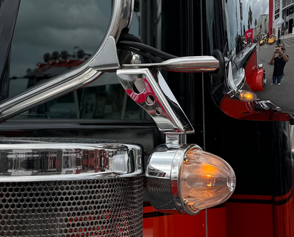 Universal stainless steel mirror light bracket 90 degree