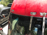 VISOR SEMI-STRAIGHT STAINLESS STEEL WITH 22 LEDS 3/4" V-SHAPED - KENWORTH T700