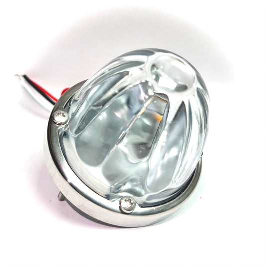LUZ DE SANDÍA DE CRISTAL - LENTE TRANSPARENTE/LED ROJO