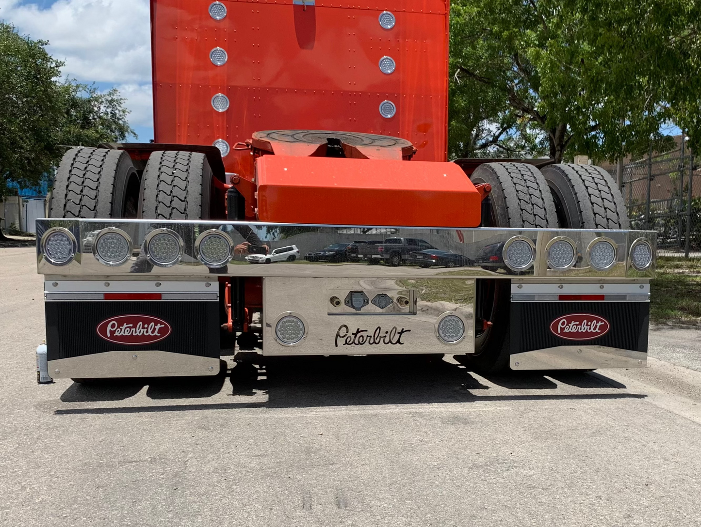 Universal Rear T-Bumper w/ Light Holes