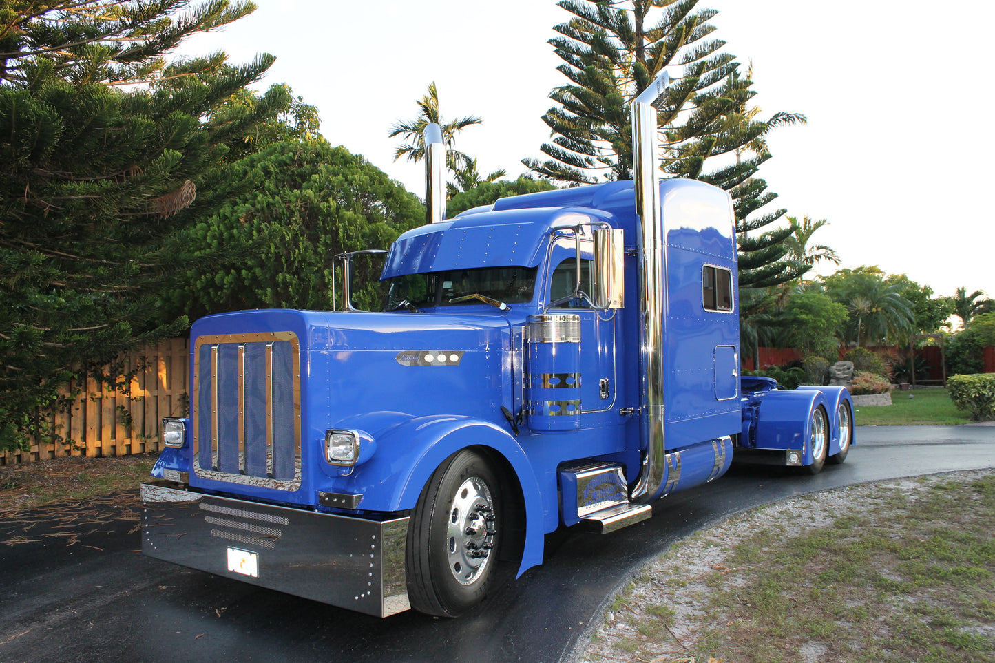 Parachoques de 20" Peterbilt 379 y 389 con 18 LED (estilo bastón)