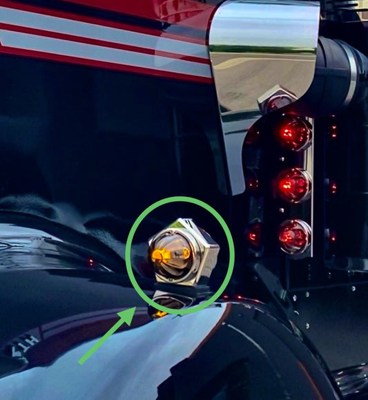 Luz de guardabarros Kenworth SUPER para servicio pesado