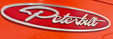 Peterbilt Candy Red Emblem