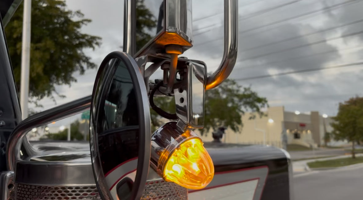 Soporte Universal de Luz de Espejo con Sandía de Cristal en Ángulo de 90 Grados