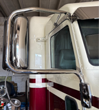 304 Stainless Steel Mirror Brackets Fits Peterbilt 378, 379, 386, 388, 389