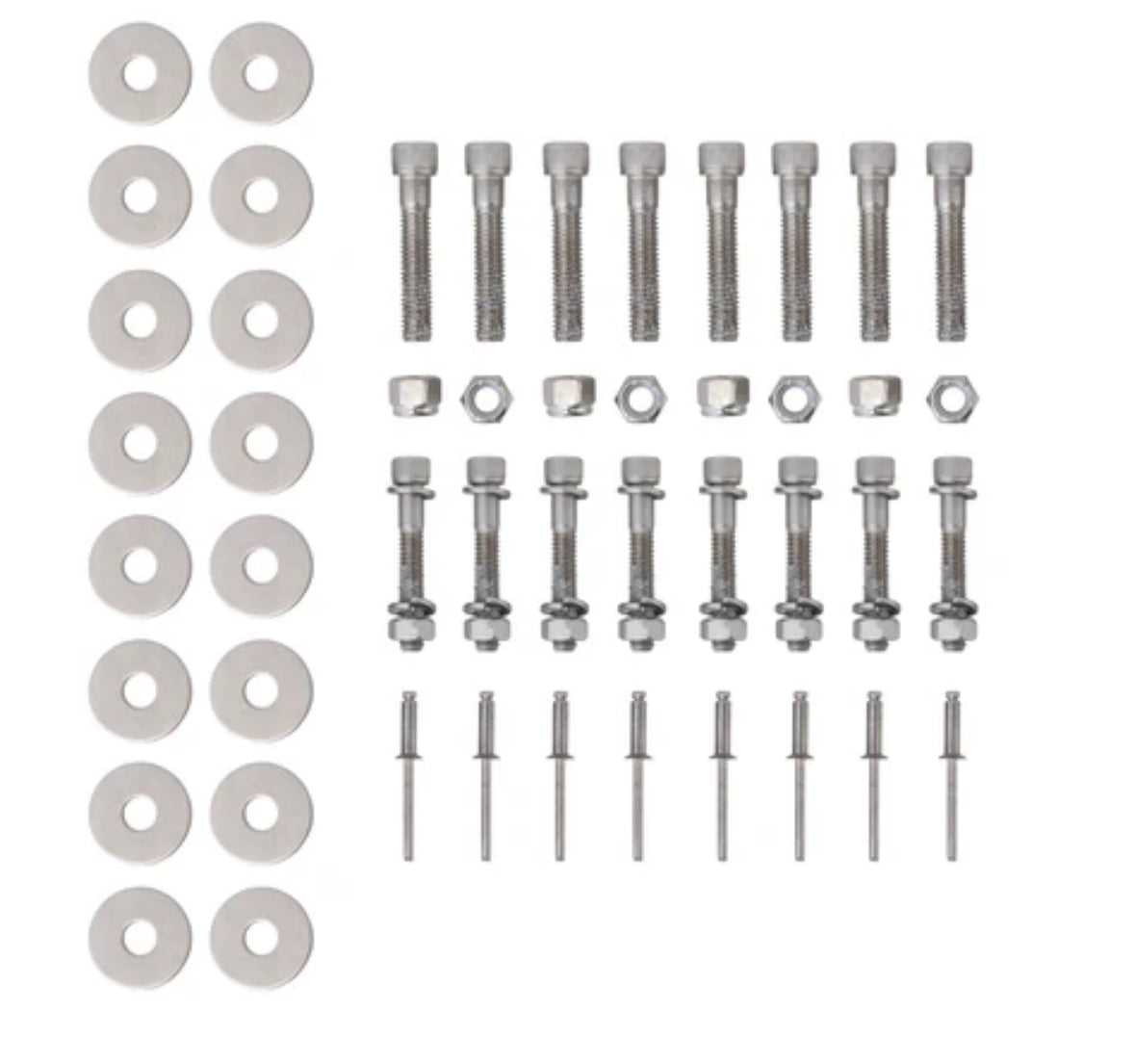 Sistema de escape de acero inoxidable de 7" para Peterbilt 379 / 389