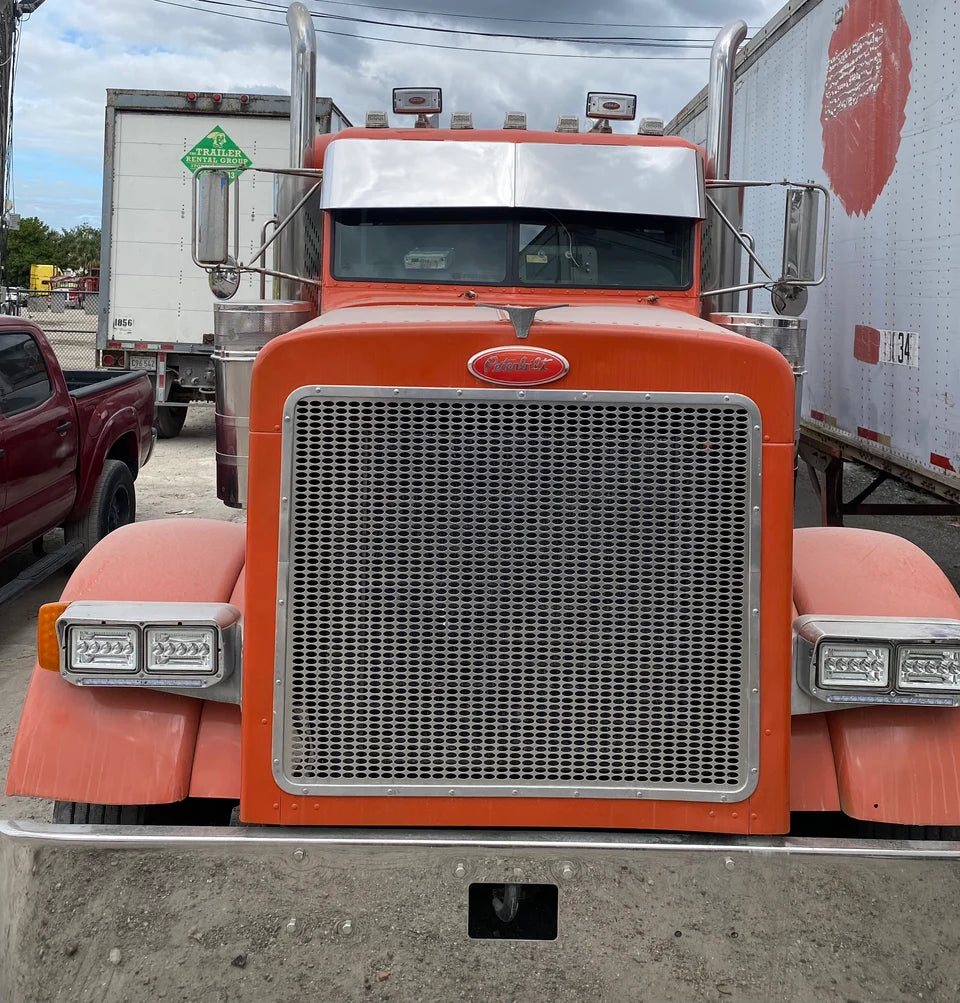 Peterbilt 300 Series 13" Straight Visor