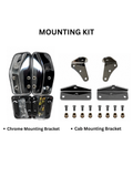 304 Stainless Steel Mirror Brackets - Freightliner Classic & FLD120