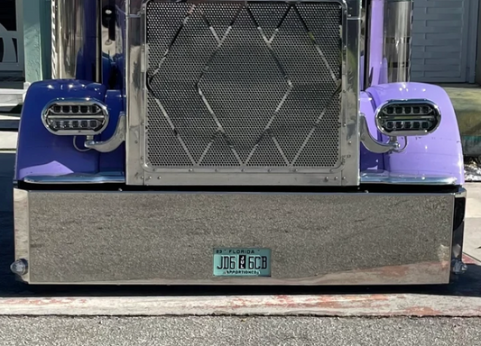 Parachoques Peterbilt con 2 LED tipo "watermelon"