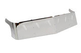 VISOR 16" X 14" S/S V-SHAPE 6 HIDDEN LIGHTS 3 LINES ANGLED - FL COLUMBIA, CENTURY, CORONADO DAYCAB