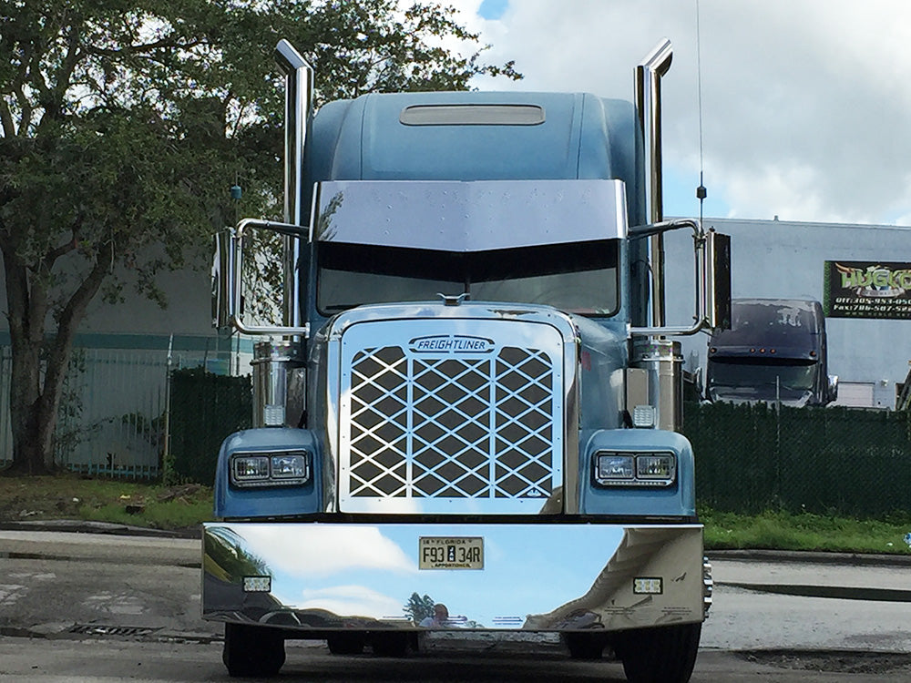 SISTEMA DE ESCAPE COMPLETO DE ACERO INOXIDABLE CHINO 16G - FREIGHTLINER