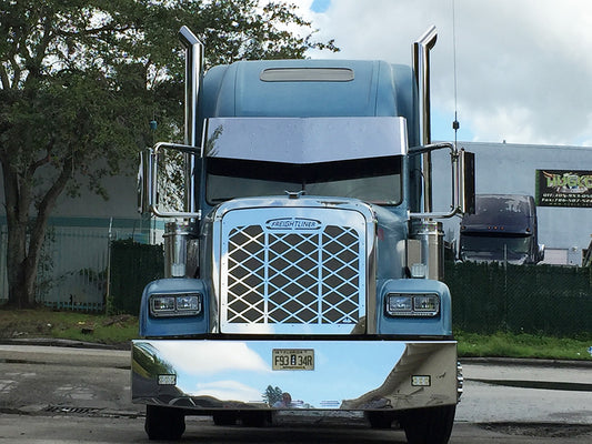 SISTEMA DE ESCAPE COMPLETO DE ACERO INOXIDABLE CHINO 16G - FREIGHTLINER