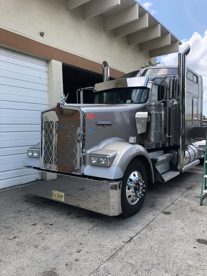 Kit de escape de acero inoxidable de 8" para Kenworth T800