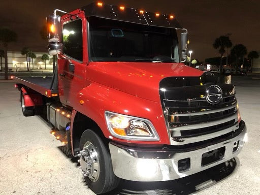Visera Hino en V con luces LED de 10 3/4"
