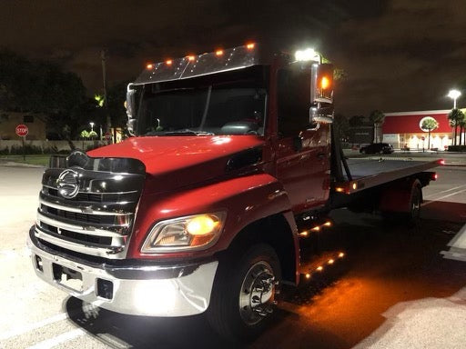 Visera Hino en V con luces LED de 10 3/4"