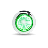 3/4" CLEAR AMBER-GREEN DUAL TRUX LED