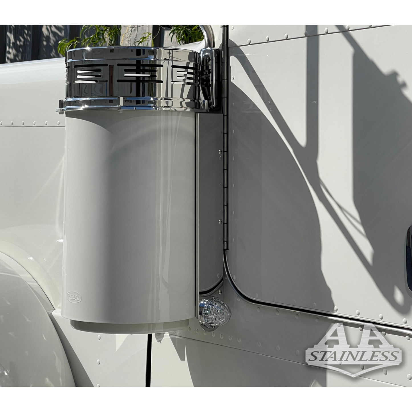 Barra de luz de filtro de aire trasero Peterbilt con 1 LED tipo sandía
