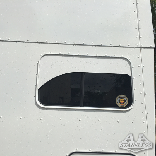 MOLDE DE VENTANA ARQUEADO PETERBILT PARA DORMITORIO DE 70" PARA PINTAR