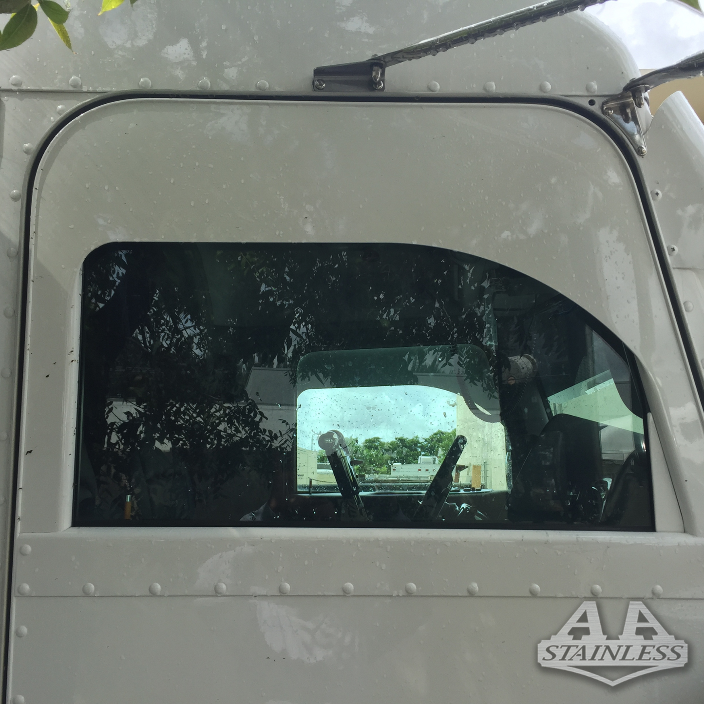 PETERBILT, EMBELLECEDOR DE VENTANA DE PUERTA DELANTERA, CURVADO, DE ALUMINIO, PARA SOLDAR Y PINTAR