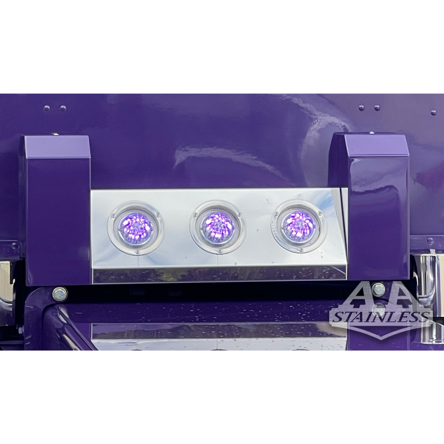CUBRE AMORTIGUADORES PARA PINTURA Y PANEL CENTRAL PULIDO - PETERBILT