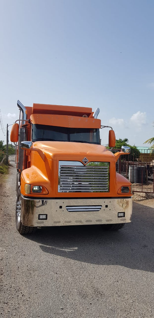 Parrilla de acero inoxidable perforado con "V" International 9400 y 9200