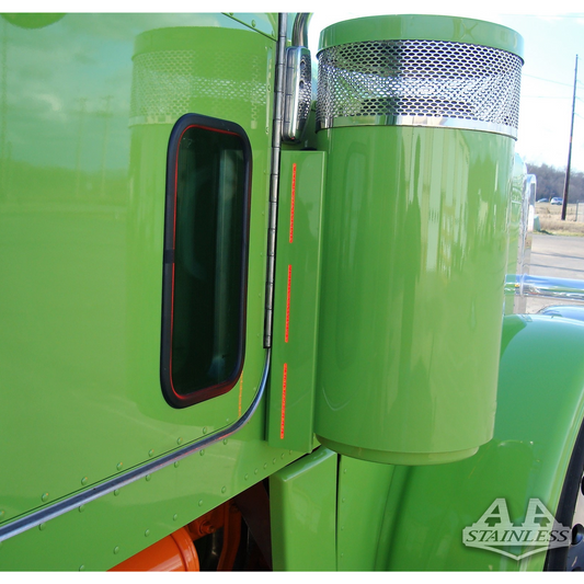 PETERBILT BARRA DE LUCES DEL FILTRO DE AIRE 3 LUCES OCULTAS - 1 LÍNEA TRASERA