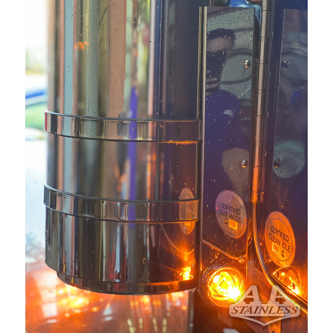 Barra de luz de filtro de aire trasero Peterbilt con 1 LED tipo sandía