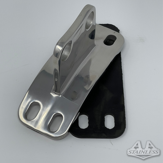 SOPORTE DE ESCAPE DE ACERO INOXIDABLE PETERBILT (RECTO)