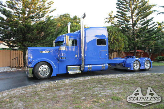 MOLDURAS PARA GUARDABARROS DE PETERBILT 379 PARA SOLDAR Y PINTAR