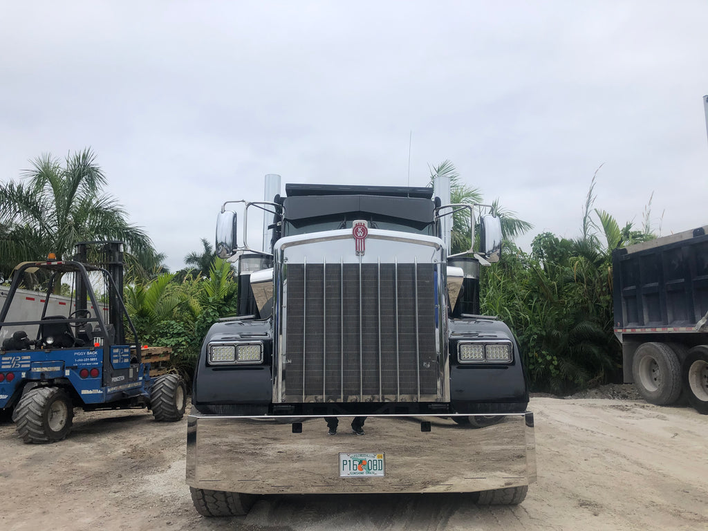 18' X 16' BUMPER WITH 9 HIDDEN LIGHTS 1 LINE 45*, TAG BOX & TOW HOLES