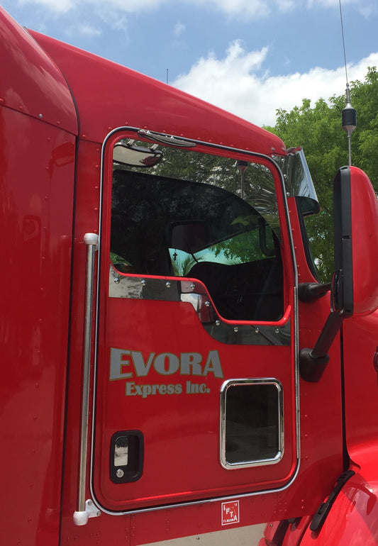 MOLDEADO DE LA VENTANA DE LA PUERTA DE ACERO INOXIDABLE CURVO - KW W900, T660, T600 Y T800